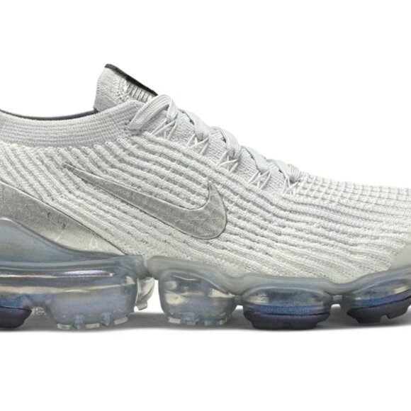 Nike Air VaporMax Flyknit 3 'White Reflect Silver' - Picture 11 of 16